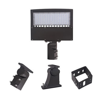 Lumières de parking d'IP65 150W LED avec le monteur Arm Mount Yoke Mount For Road de glissement et l'éclairage extérieur de terrain de basket