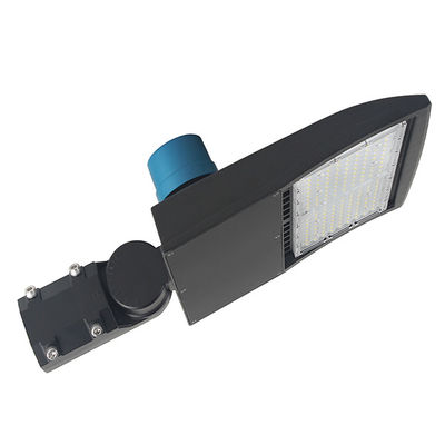 Lumière de boîte de chaussure de la cellule photo-électrique 150W AC100-277V 5000K avec le monteur de glissement/support de tourillon direct de bâti/