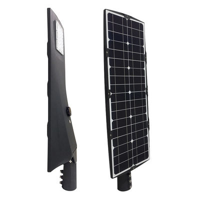IP66 réverbères menés actionnés solaires du trottoir 7000LM 100LM/W