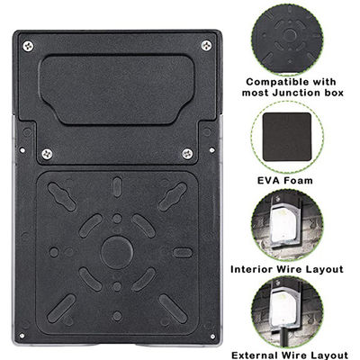petites IP65 5000K LED lumières de paquet de mur de 20W avec la cellule photo-électrique