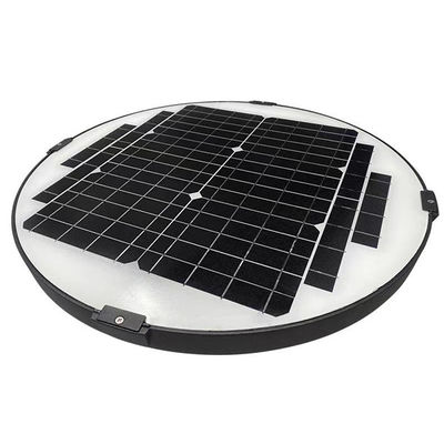lumières solaires imperméables 100LM/W 3000LM du dessus LED de courrier de 30W 12V IP66