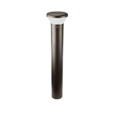 360 lanterne supérieure de courrier du degré 120V LED, lumières noires de jardin de borne