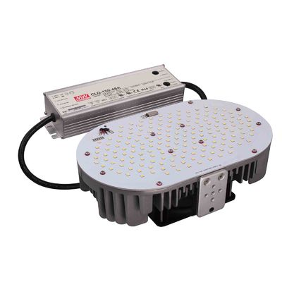 Modification de la lumière LED de boîte de chaussure de DLC 300W 277V avec le ventilateur