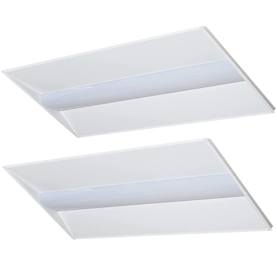 120V 2X4FT LE TDC et lumière réglable 130LM/W de la puissance LED Troffer