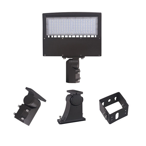 Lumières de parking d'IP65 150W LED avec le monteur Arm Mount Yoke Mount For Road de glissement et l'éclairage extérieur de terrain de basket