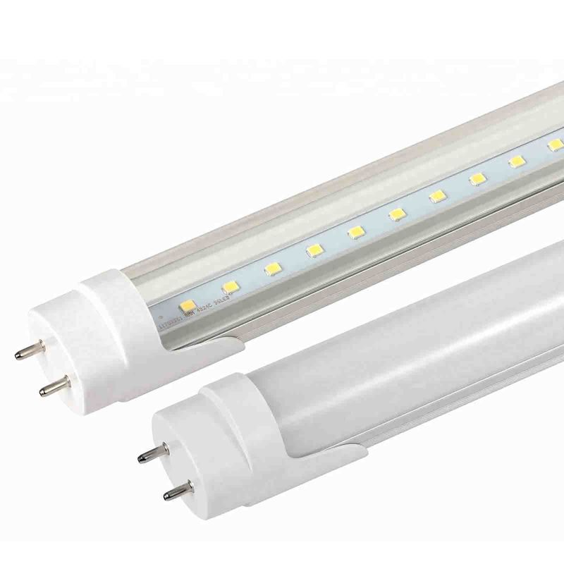 T8 fil direct LED Tubelight 4 pieds de puissance bilatérale basse de 22W 100V 2640LM G13